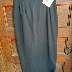 Vintage Black Pencil Skirt